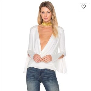 Ella Moss Bella Blouse In Natural